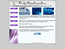 Tablet Screenshot of entertainmentfcs.com